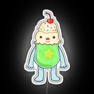 Melon Soda Boy RGB Neon Sign