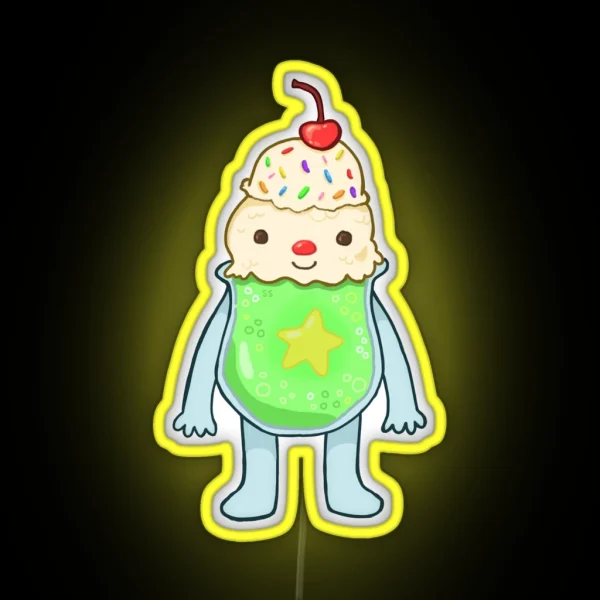 Melon Soda Boy RGB Neon Sign