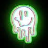Vibrant Trippy RGB LED Neon Sign with Melting Acid Design
