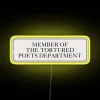 RGB LED neon sign for The Tortured Poet's Department members