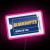 Customizable RGB LED Membership Card Sign with Neon Effect Display