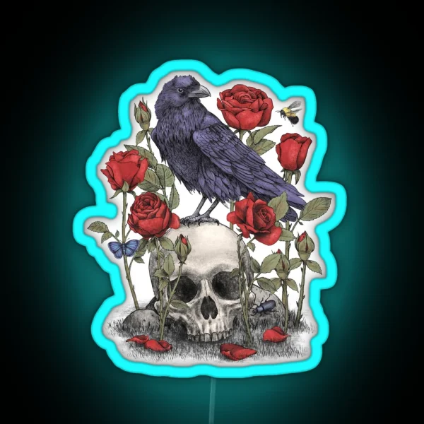 Memento Mori RGB Neon Sign