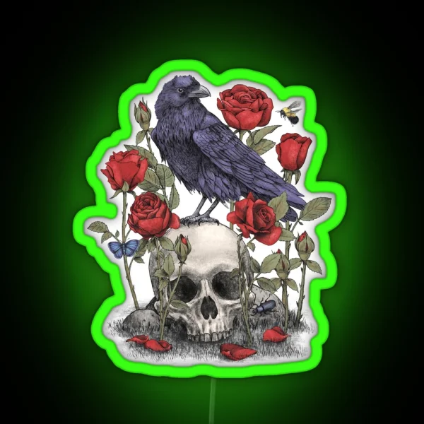 Memento Mori RGB Neon Sign