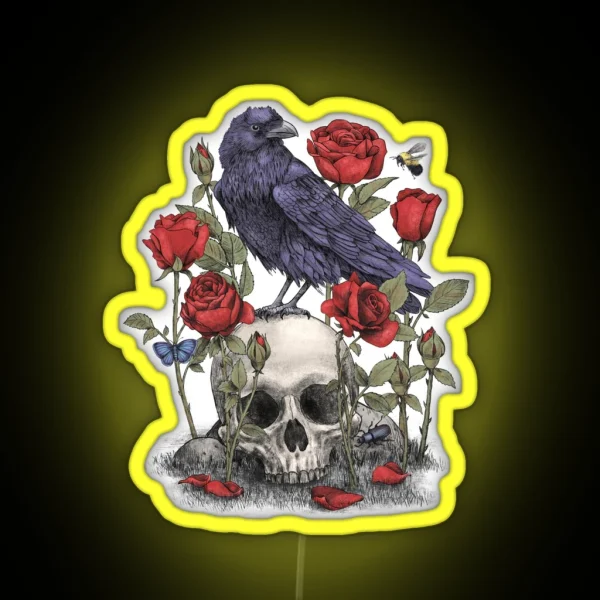 Memento Mori RGB Neon Sign