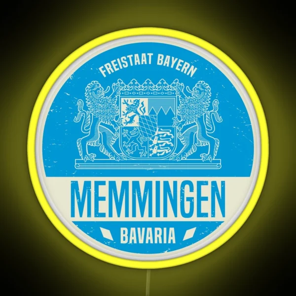 Memmingen Bavaria Germany RGB Neon Sign