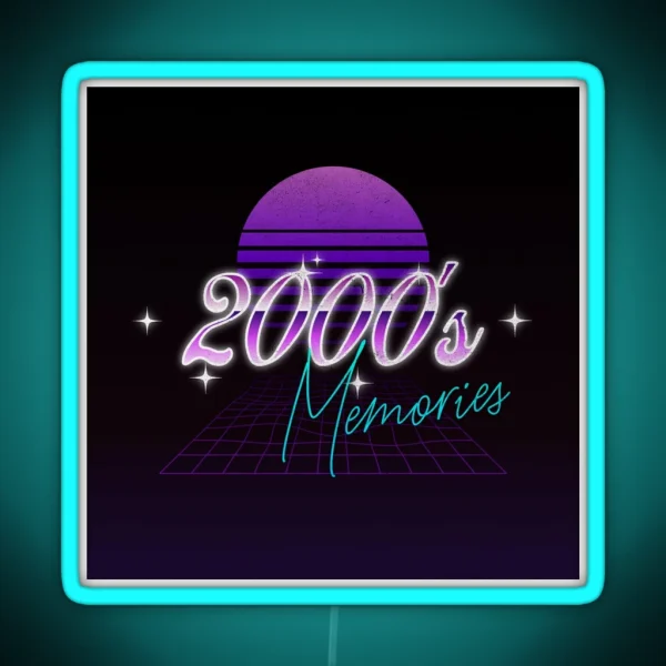 Memories Of 2000 S RGB Neon Sign