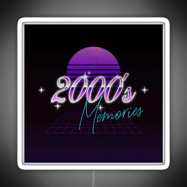 Memories Of 2000 S RGB Neon Sign