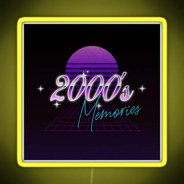 Memories Of 2000 S RGB Neon Sign