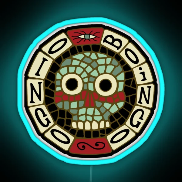 Mens Womens Oingo Boingo Funny Fans RGB Neon Sign