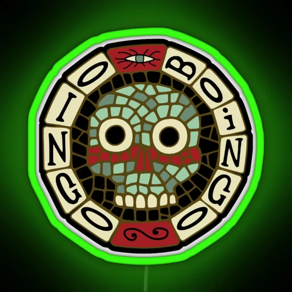 Mens Womens Oingo Boingo Funny Fans RGB Neon Sign