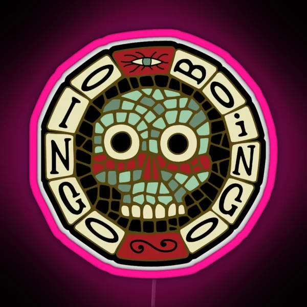 Mens Womens Oingo Boingo Funny Fans RGB Neon Sign