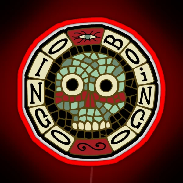Mens Womens Oingo Boingo Funny Fans RGB Neon Sign