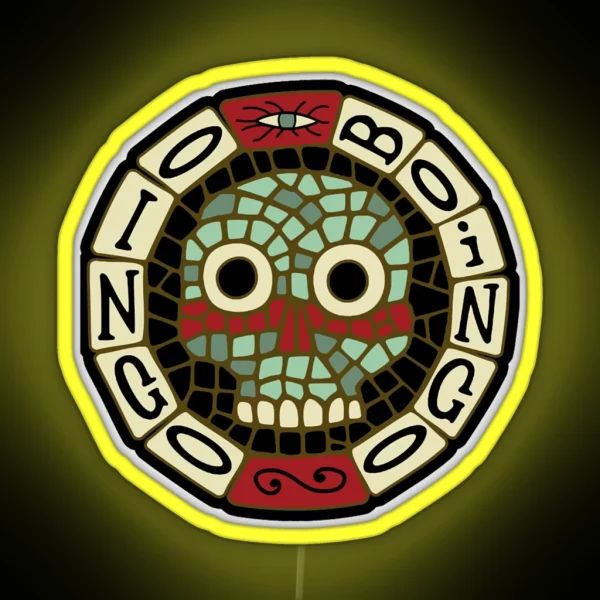 Mens Womens Oingo Boingo Funny Fans RGB Neon Sign