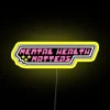 Colorful Mental Health Matters Neon Sign Inspired by Powerpuff Girls