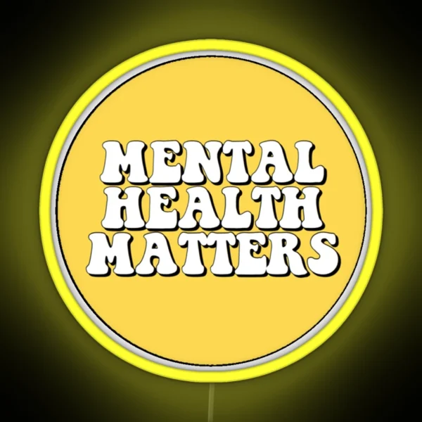 Mental Health Matters RGB Neon Sign