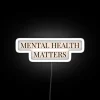 Promote Mental Wellness Awareness with Vibrant RGB Neon Sign Light