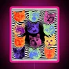 Add a pop of feline fun with this RGB sign