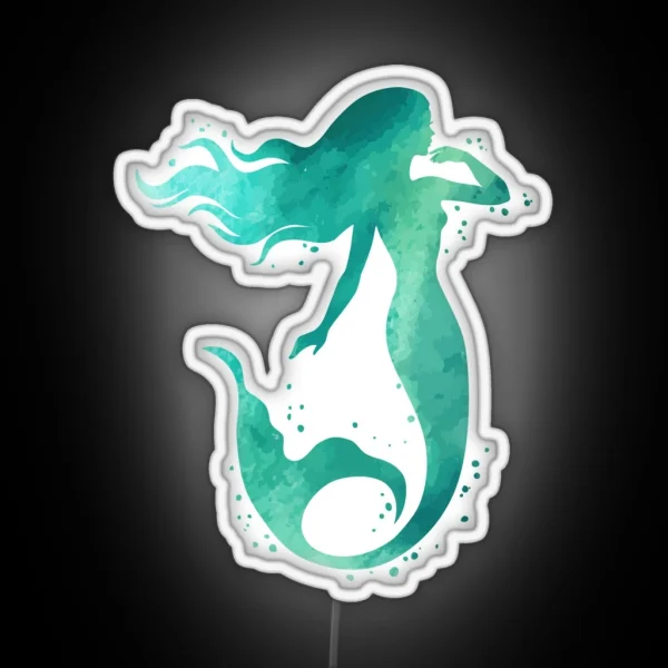 Mermaid Sparkle RGB Neon Sign