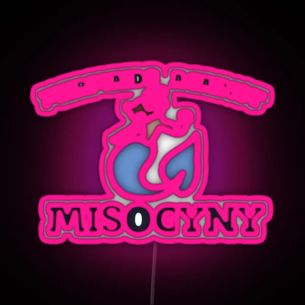 Mermaids Against Misogyny RGB Neon Sign