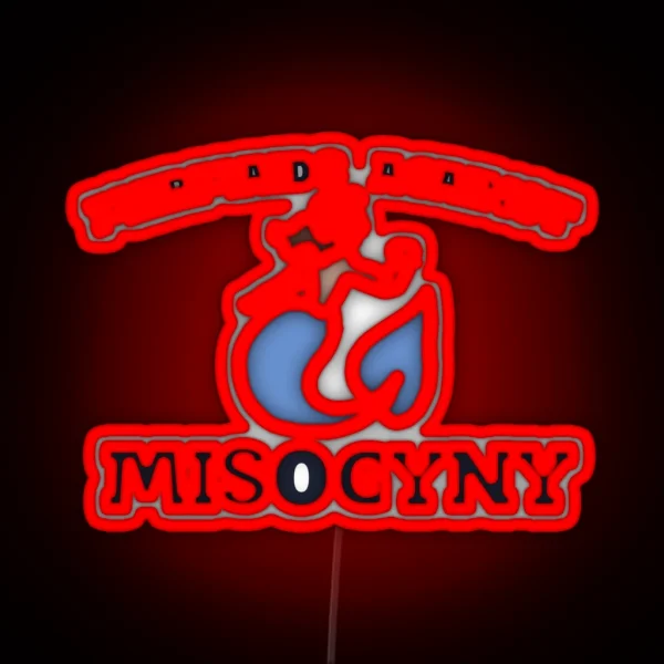 Mermaids Against Misogyny RGB Neon Sign