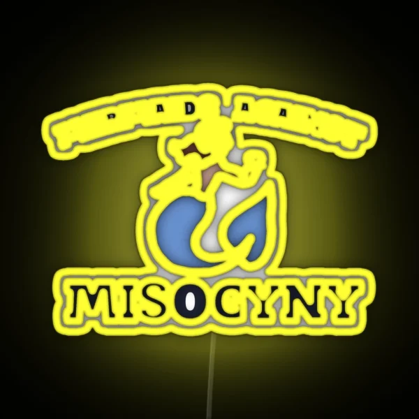 Mermaids Against Misogyny RGB Neon Sign