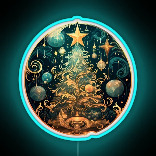 Merry Christmas RGB Neon Sign