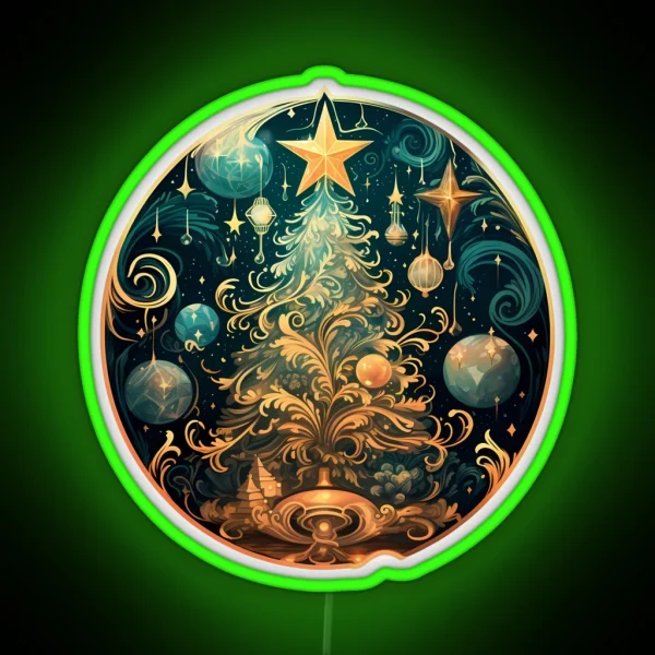 Merry Christmas RGB Neon Sign