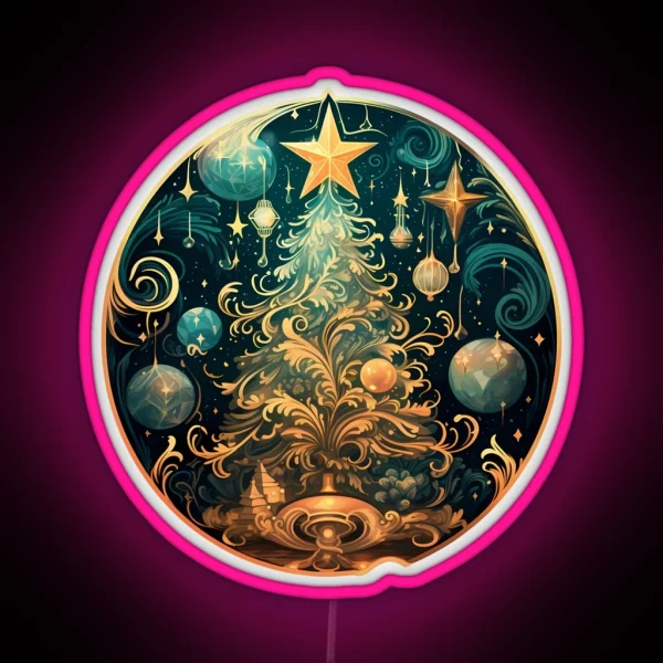 Merry Christmas RGB Neon Sign