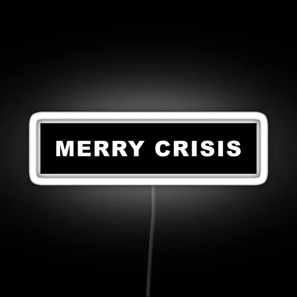 Merry Crisis Iconic Vine Christine Sydelko RGB Neon Sign