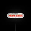 Add a pop of color with modern merry crisis neon.