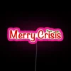 RGB LED Digital Canvas Sign Display Artistic Merry Christmas Decoration Kit