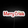 Merry Christmas LED Neon Sign with Color-Changing RGB Lighting Effects
