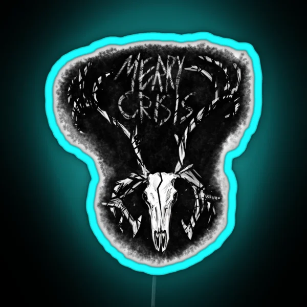 Merry Crisis RGB Neon Sign