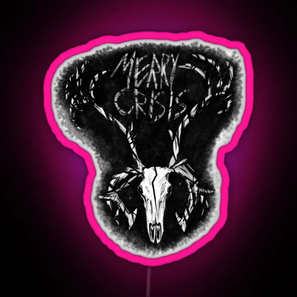 Merry Crisis RGB Neon Sign
