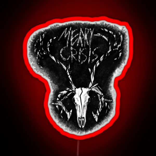 Merry Crisis RGB Neon Sign