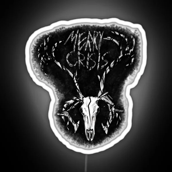 Merry Crisis RGB Neon Sign