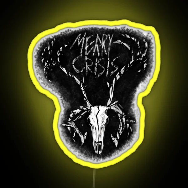 Merry Crisis RGB Neon Sign