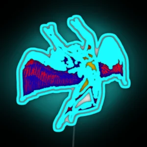 Metal Icarus RGB Neon Sign
