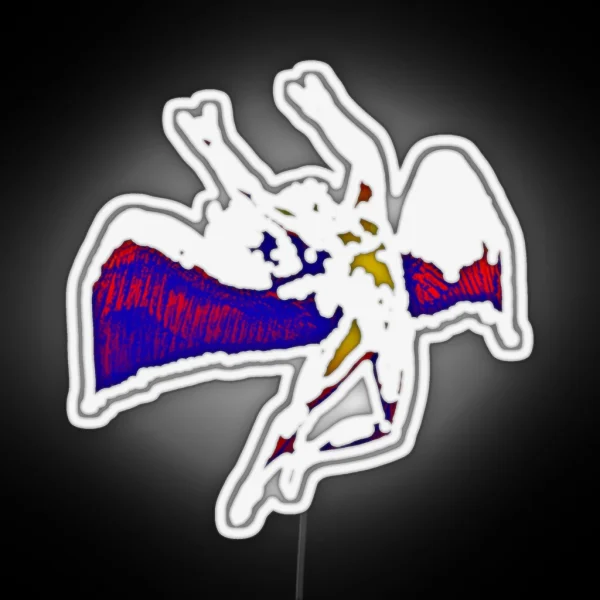 Metal Icarus RGB Neon Sign