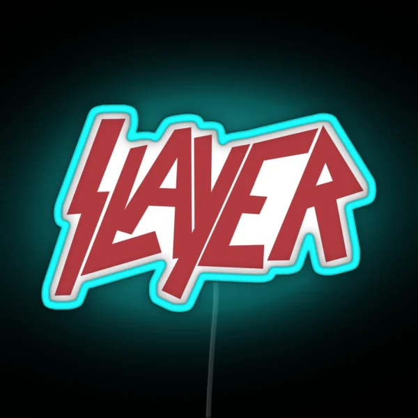Metal666 Slayer 1980s Metal Band Slayer Trash Metal Tom RGB Neon Sign