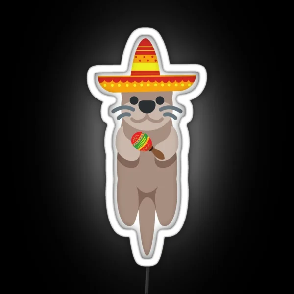 Mexican Otter RGB Neon Sign