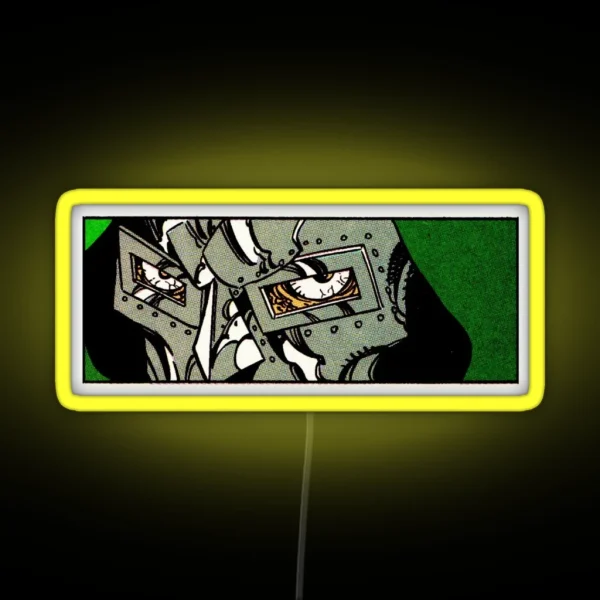 MF DOOM RGB Neon Sign