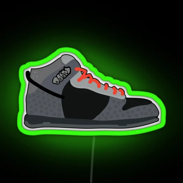 MFDOOM Sneaker RGB Neon Sign