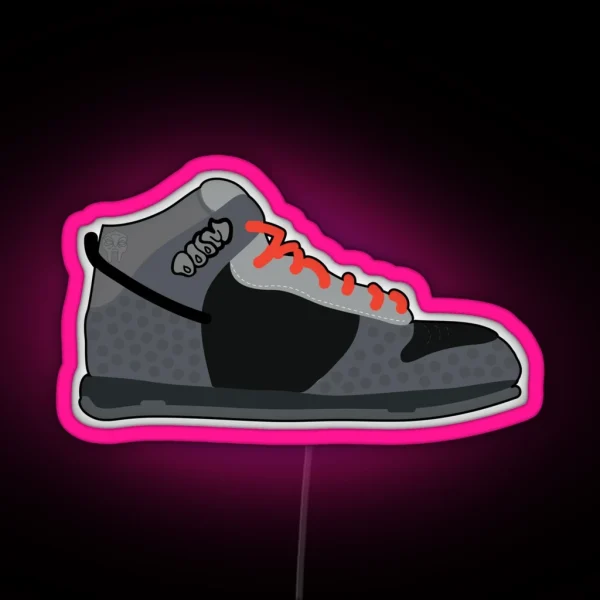 MFDOOM Sneaker RGB Neon Sign