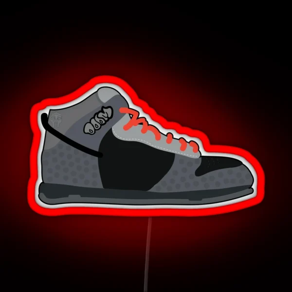 MFDOOM Sneaker RGB Neon Sign