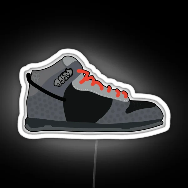 MFDOOM Sneaker RGB Neon Sign