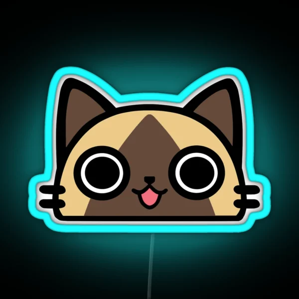 MH Felyne RGB Neon Sign