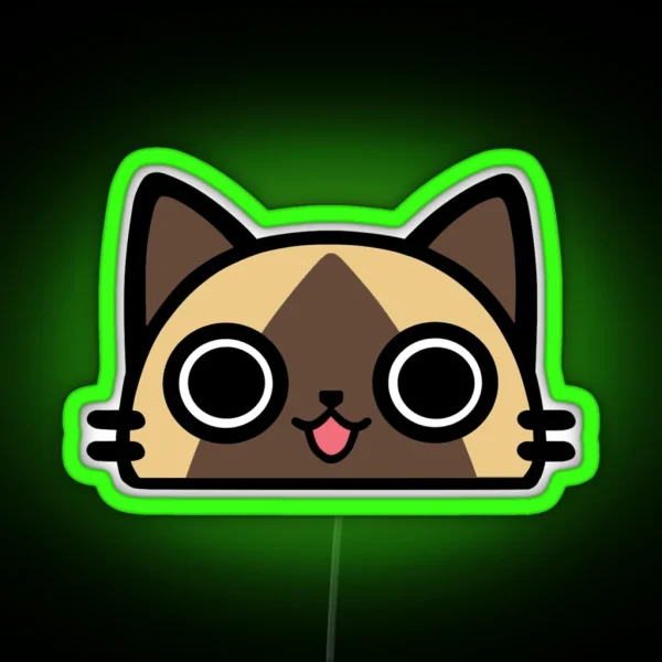 MH Felyne RGB Neon Sign