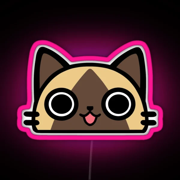 MH Felyne RGB Neon Sign