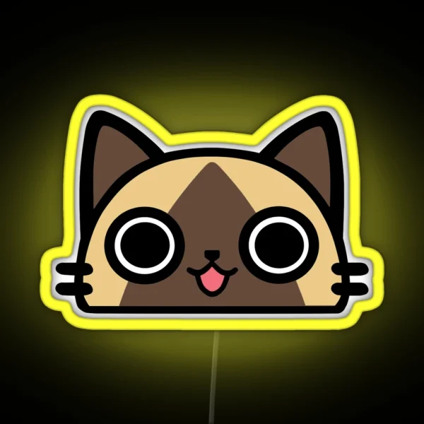 MH Felyne RGB Neon Sign